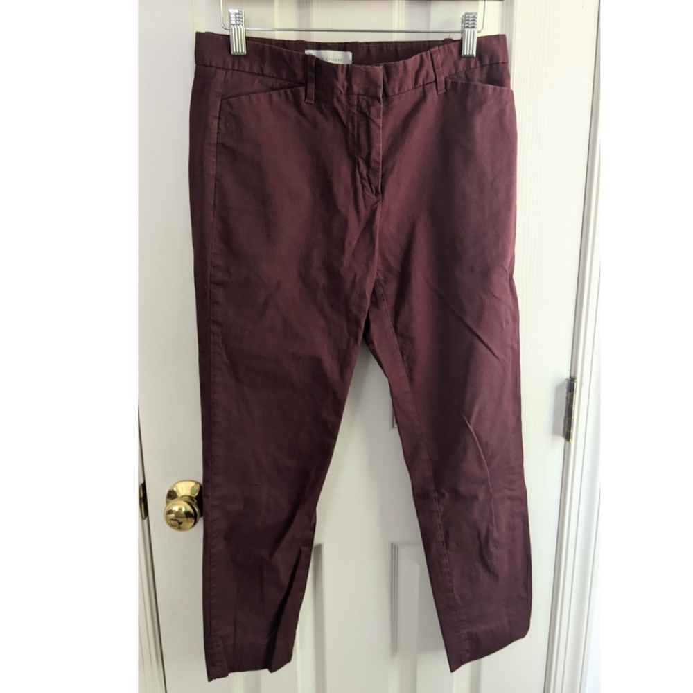 Gap slim cropped pants, size 2